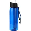 thumbnail image 1 of Water Bottle with Filter - Water Purification Bottle Portable Reusable Filtered Water Bottle with Integrated Filter for Traveling Outdoor Hiking Water Bottles Survival, 1 of 8