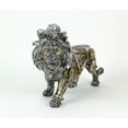 thumbnail image 3 of Mechanical Steampunk Cyborg African Lion Statue, 3 of 4