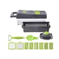 thumbnail image 2 of PVCS Vegetable Chopper, Chopper, Multifunction 14 In 1 Food Chopper, Kitchen Vegetable Chopper, Multi Blade Vegetable Chopper Clearance, 2 of 9
