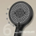 thumbnail image 4 of Qiweii Universal High Flow Large Hole Shower Head, Pressure Boosting Sprayer for Bathroom and Shower, 4 of 6