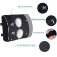 thumbnail image 6 of Comficlouds Seat Cushion & Lumbar Support Pillow for Office Chair,Orthopedic Car Seat Cushion Memory Foam Back Support, Black, 6 of 9