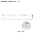 thumbnail image 2 of Unique Bargains Flexible Ruler 6 Inch 1mm Scale PET Plastic Covered Film Straight Ruler, 2 of 6