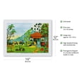thumbnail image 2 of Island Getaway - Tropical Paradise - Hawaii - Hawaiian Islands - From an Original Watercolor Painting by Robin Wethe Altman - Japanese Unryu Rice Paper Art Print (Unframed) 12 x 16 in, 2 of 4