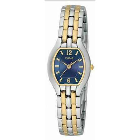 PC3167 Women's Two Tone Blue Dial Quartz Watch