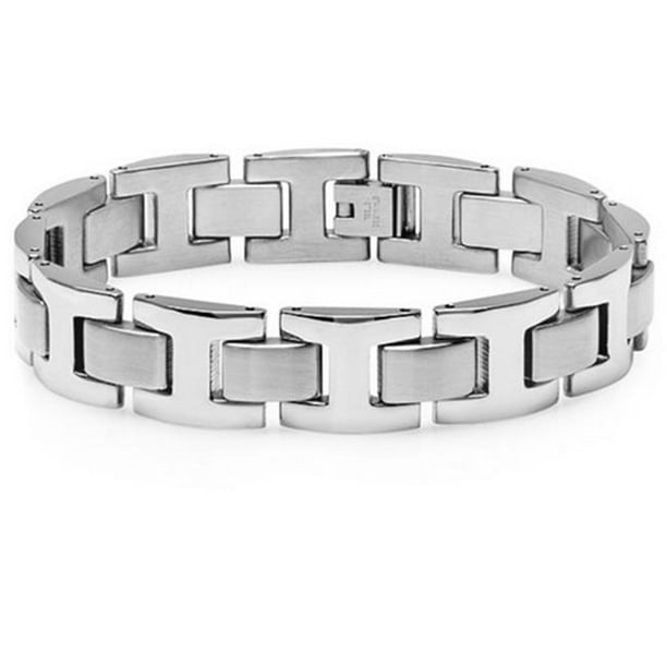Walmart mens stainless steel bracelets sale