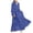 Blue, variant on Dresses for Girls Classic Soild Color Chiffon Layered Flare Sleeve Open Abaya Dress Casual Flowing Cardigan Dress Dubai Travel Party Maxi Abaya with Tie Belt,Blue