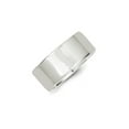 thumbnail image 2 of Auriga Sterling Silver 9 mm Lightweight Flat Band for Mens Size 11, 2 of 6