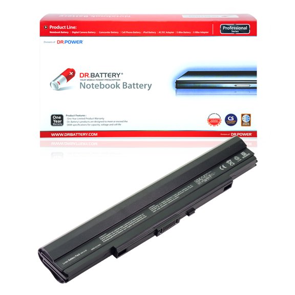 DR. BATTERY - Replacement for Asus UL80Vg / UL80VJ / UL80VP / UL80Vs / UL80Vt / UL80VT-A1 / 70-NWU1B4000 / 70-NX81B3000Z / 70-NX81B3100Z / 70-NZA5B1000Z / 90-NWT3B3000Y / 90R-NWU1B3100Y