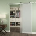 thumbnail image 6 of Schlage Sd10-8.0 Tmnt Top Mount 96" Sliding Barn Door Track And Fitting Set For Interior, 6 of 6