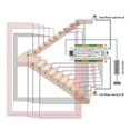 thumbnail image 5 of Stair LED Motion Sensor Light DC12V/24V Ladder Night Light 32 Channels Prevent Short Circuit Controller For Stairway ,Easy to Install, 5 of 5