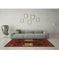 thumbnail image 3 of Ahgly Company Indoor Square Animal Brown Traditional Area Rugs, 3' Square, 3 of 4