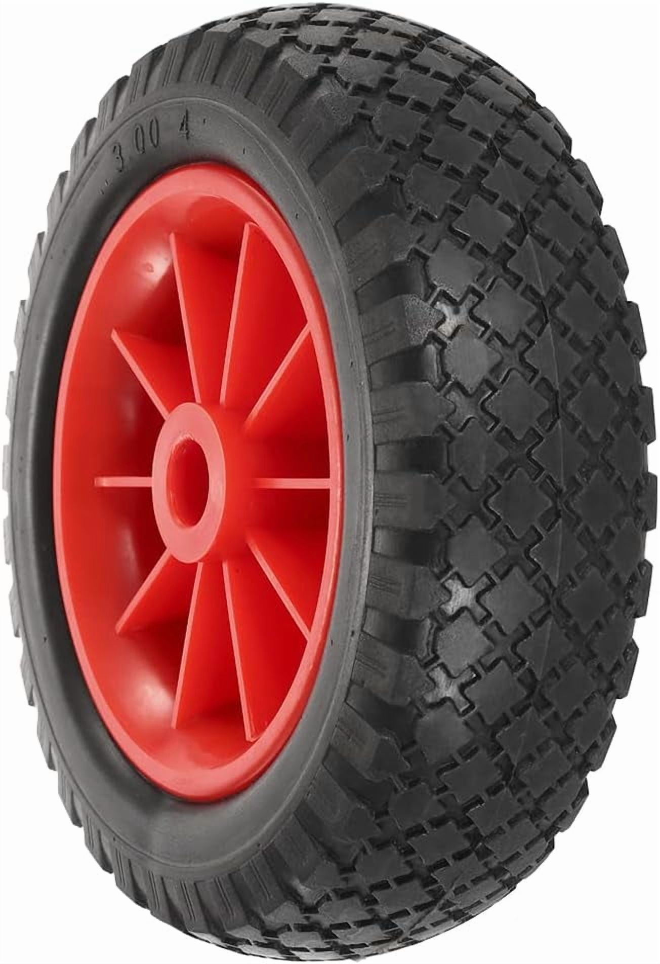 HUIOP Kayak cart Wheel, 1pc 10'' Solid Tire Wheel for Kayak Canoe Trolley Cart Replacement Tire