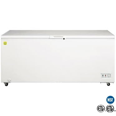 20 Cu.Ft. Commercial Chest Freezer 71 in. Deep Freezer with Top Open Door, NSF Chest Freezer, White