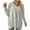 Gray, variant on Women's Casual Solid Color Cardigan Cozy V-Neck Pullover Knit Sweater Warm 2024 Fashion Loose Comfy Long-Sleeved Soft Jumper Sweater Tunic Tops,Brown,Medium
