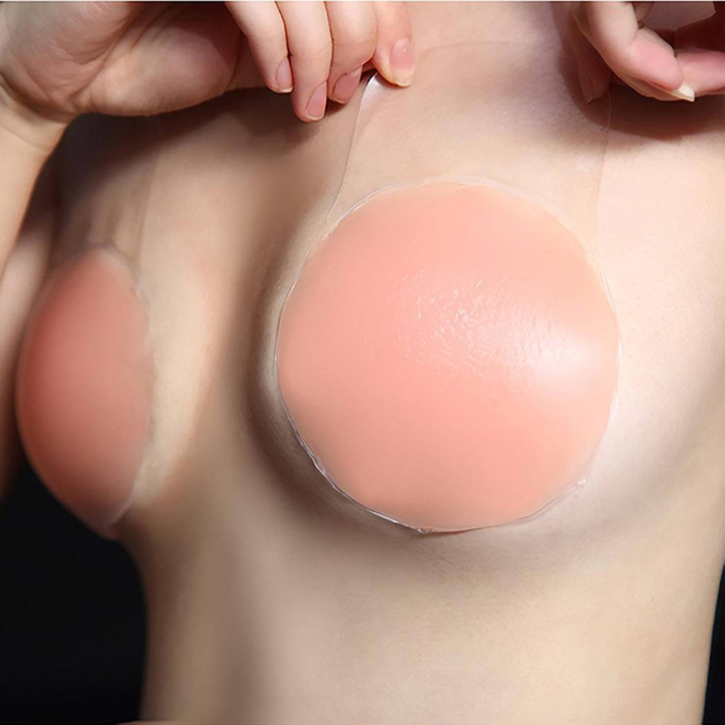 4 Pairs Invisible Silicone Nipple Cover For Dress Breast Bra Reusable 2 Womens Silicone Pasties