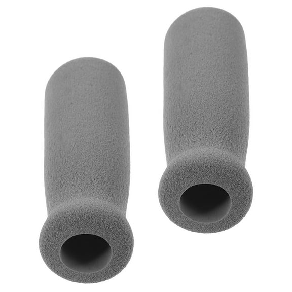 MIPCASE 2Pcs Grey Comfortable Non Slip Cane Handle Grip Replacement for Walking Canes with Thickened Soft Cushion