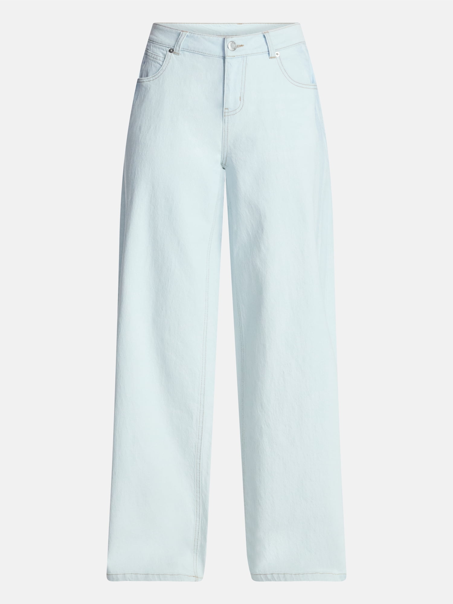 No Boundaries Ultra Baggy Barrel Jeans, 32.5'' Inseam, Women's and Women's Plus 00-4X