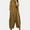 Khaki, variant on GaThRRgYP Pants for Women Under $5,Women Casual Solid Pocket Romper Long Playsuit Strap Long Sleeve Jumpsuit
