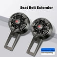 thumbnail image 4 of For Audi Q5 Car Seat Belt Clip Rotating wheel hub design Extension Plug Aluminum Alloy Seatbelt Extender Accessories, 4 of 10