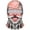 Style B, variant on Funny Ice Wolf Balaclava Face Cover 3D Printed Windproof Ski Mask Neck Gaiter Outdoor Men Women(36x26.5cm)