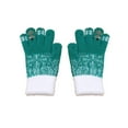 thumbnail image 1 of Warm Winter Gloves, Touchscreen Knitted Plush Gloves, Thickened Padded Gloves with Snowflake Pattern for Walking, Riding and Outdoor Use, 1 of 6