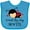Turquoise, variant on Inktastic Loved by My Auntie Ladybug Boys or Girls Baby Bib