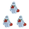 thumbnail image 3 of kurtrusly White Affordable Ghosts Enamel Pin Modern Minimalist Brooche Delicate Intricate Enamel Pin Punk D 3Set, 3 of 6