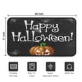 thumbnail image 5 of Happy Halloween Pumpkin Door Mat Decorations Evil Pumpkin Ghost Doormat Funny the Indoor Door Mat/Outdoor Crystal Velvet 30x17 Inches, 5 of 7
