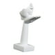 thumbnail image 5 of Escultura de figura abstracta creativa, figura de beso soplado, adorno, diseño de escena, Blanco, 5 of 9