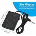 thumbnail image 2 of Universal Sustain Pedal for Digital Pianos, Keyboards, Synthesizers, and MIDI Controllers with Durable Piano-Style Design, 2 of 5