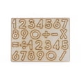 thumbnail image 1 of Tablero Didactico De Madera Números Politec, 1 of 2