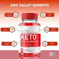 thumbnail image 5 of (3 Pack) Simi Valley Keto Gummies, SimiValley Keto ACV Gummies Advanced 1000MG Formula, Simi Vally Apple Cider Vinegar Folate Vitamin B6 B12 Beet Root Vegan Non GMO Keto Supplement (180 Gummies), 5 of 5