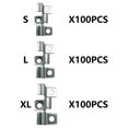 thumbnail image 6 of 100pcs Decking Clip Stainless Steel Fastening Set for Composite Deck Boards With Hide T Clip and Sturdy Screws, 6 of 8