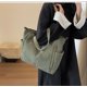 thumbnail image 2 of Bolsos hobo plegables para mujer, bolso de mano clásico para mujer, bolsos de hombro bordados, bolso de mano de nailon a la moda para viaje, 2 of 5