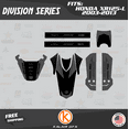 thumbnail image 2 of Kalair GFX Graphics Kit for Honda XR125L (2003-2013) Division Series, 2 of 5