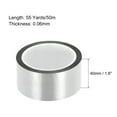 thumbnail image 2 of Uxcell Silver Tone Metalized Tape 1.6 Inch x 55 Yards Decor Tape for DIY, 2 of 4