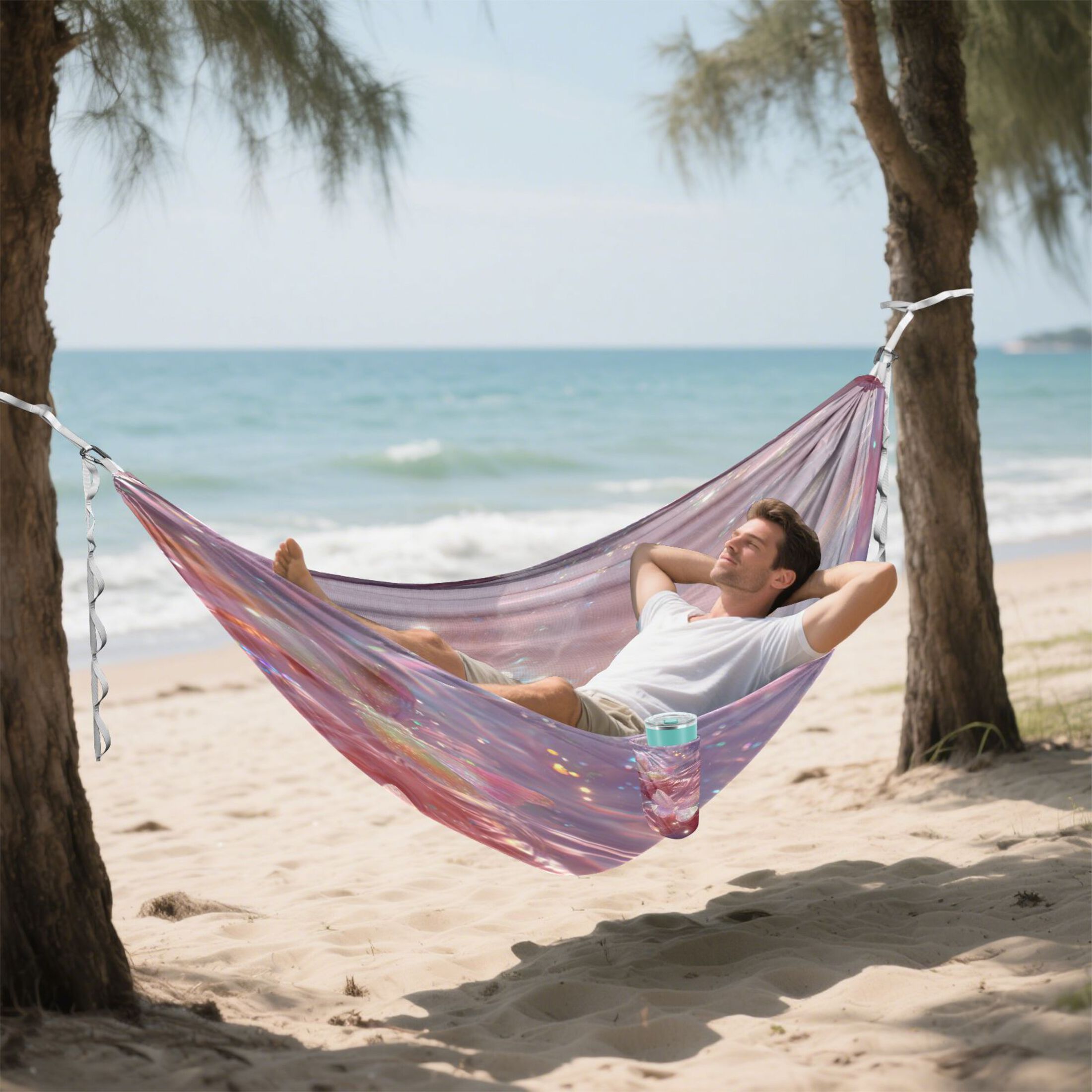 Hammock Camping Hammock Nylon Portable Hammock Travel Camping Hammock Dream Butterfly
