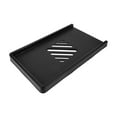thumbnail image 1 of RUNROTOO Adjustable Mobile Cpu Stand Plastic Computer Tower Holder Black 1Pack 16.1X9.4X2.2In, 1 of 8