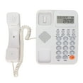 thumbnail image 1 of Teléfono Con Cable De Escritorio Con Volumen Ajustable E Identificación De Llamadas, Fijo Fijo Parcialmente Práctico Para Oficina, Hotel, Hogar-24 Tonos De Llamada, Diseño De, 1 of 7