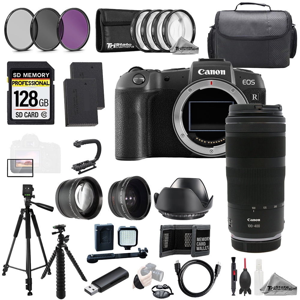Canon EOS R10 Camera + RF 100-400mm f/5.6-8 IS USM Lens+64GB+Ext