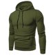 thumbnail image 3 of Sudadera básica Yashi con capucha para hombre con bolsillo delantero y forro de felpa color liso talla 3XL, 3 of 4