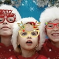 thumbnail image 6 of 1 Set Attractive Glasses Decoration Add Atmospheres PVC Santa Claus Portable Glasses Photo Prop for Festival, 6 of 8