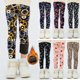 thumbnail image 2 of Pantalones de terciopelo con estampado de estrellas para niñas, mallas cálidas gruesas, para otoño e invierno, 4-13 años, 2 of 4