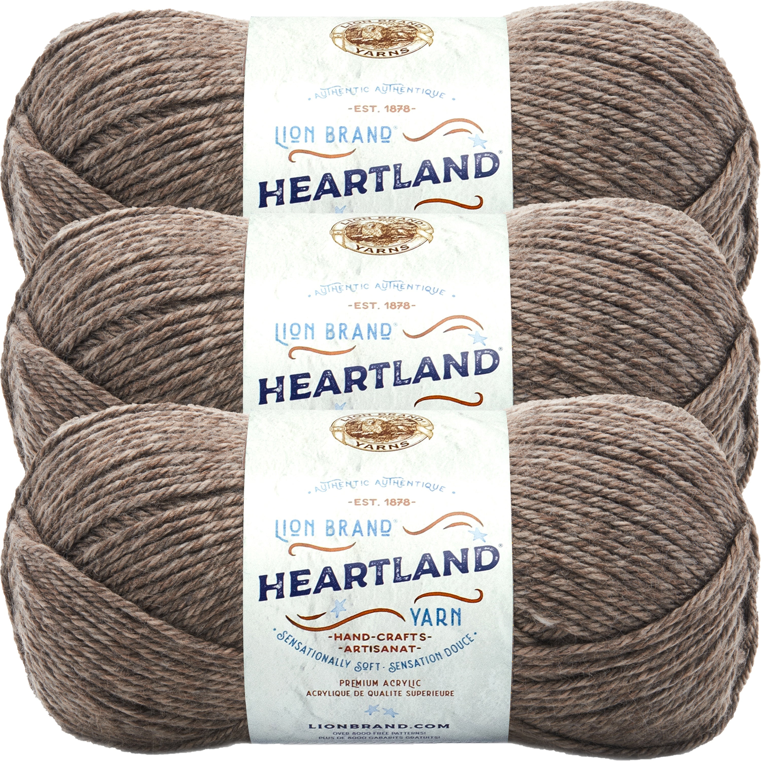 Lion Brand Heartland YarnMammoth Cave, Multipack Of 3