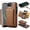 Brown, variant on Asuwish Phone Case for iPhone 16e/SE 2025/SE 4 Wallet Magnetic Detachable Cell Cover with Wireless Charging and RFID Blocking Credit Card Holder Flip Stand i Phone16e i16e 16 e16eCase Women Men Green