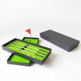 thumbnail image 1 of Golf Club Pen Set Contains Sports Game Set 3 Putters & 1 Flag Desktop Sports Game Set Mini Golf Course Putters for Home Office Entertainment, 1 of 9