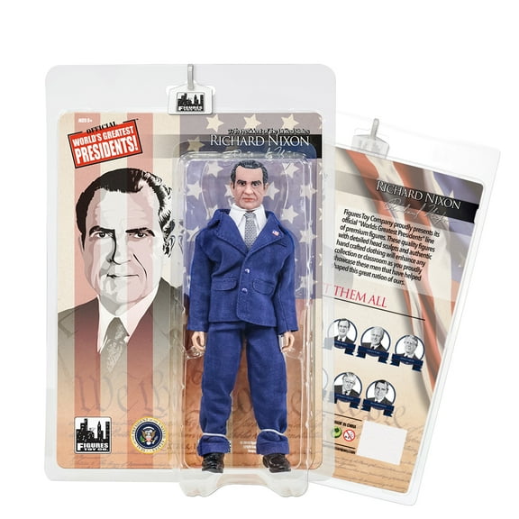US Presidents 8 Inch Action Figures Series: Richard Nixon [Blue Suit]