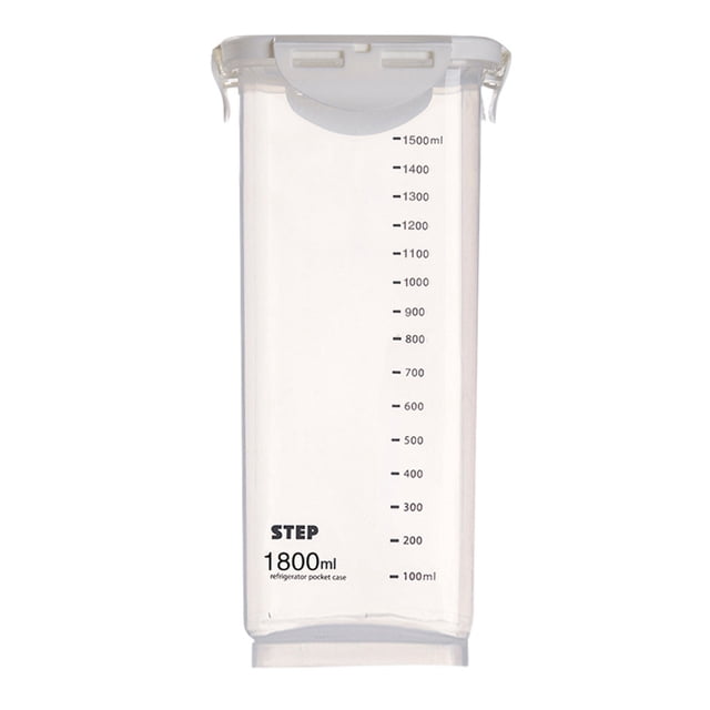 Grain Storage Jar, Transparent Dry Storage, Wide Mouth + Secure Buckle, Kitchen Gadget, For Home Use, Food Preservation, Clear Material, Bulk Storage, Countertop Decor, Pantry Organizer, Akmoler