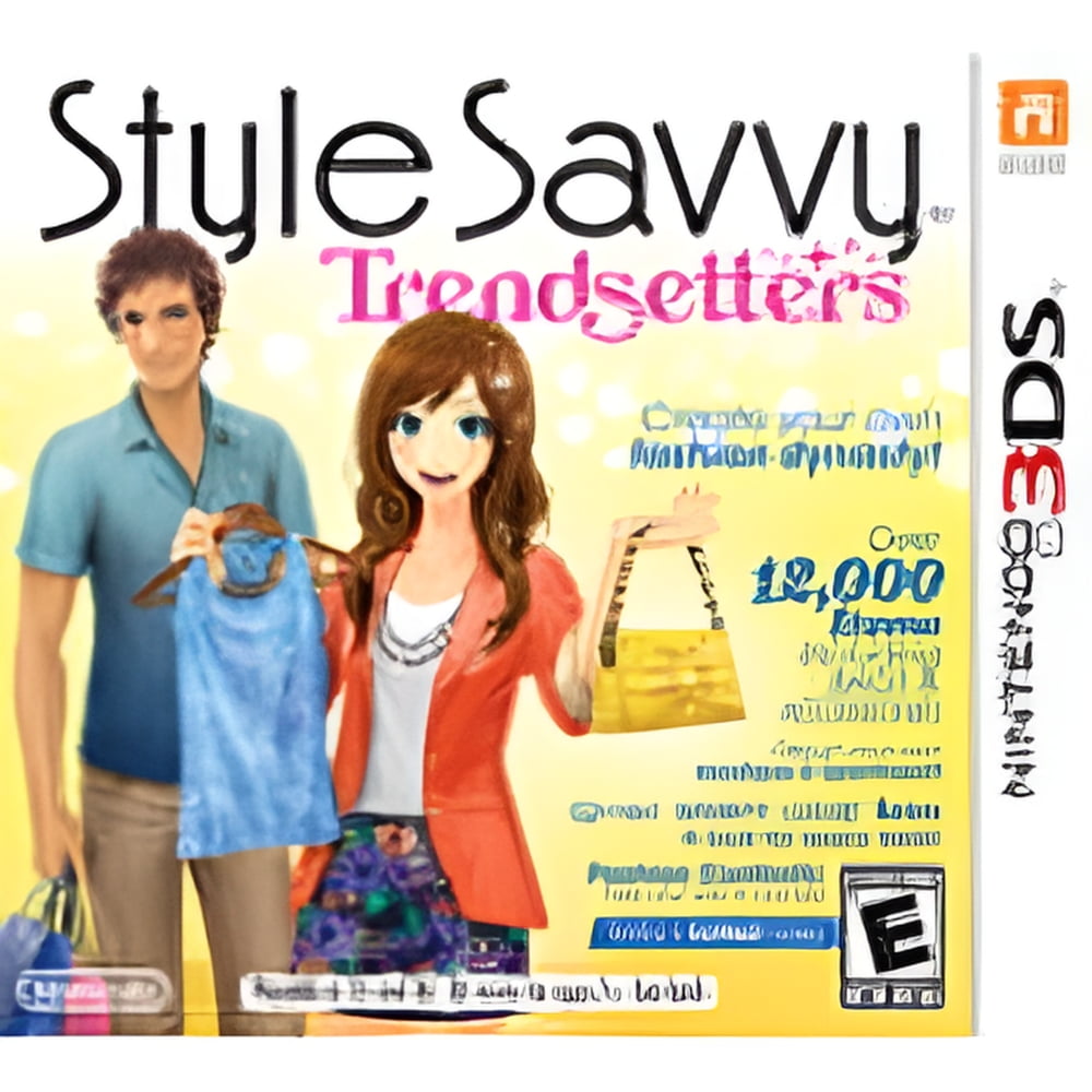 Nintendo Style Savvy: Trendsetters Game Create Your Own Fashion
