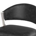 thumbnail image 2 of Hillsdale Molina 26 Metal Contemporary Counter Stool in Chrome/Gray, 2 of 8